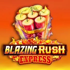 Blazing Rush Express logo by AreaVegas Rollflame Casino