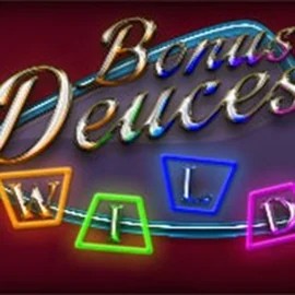 Bonus Deuces Wild (RTG) slot logo by RTG (Reel Time Gaming) at Rollflame Casino