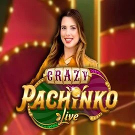 Live Casino logo of Crazy Pachinko from Evolution at Rollflame Casino