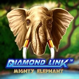 Slots logo of Diamond Link Mighty Elephant from Novomatic at Rollflame Casino