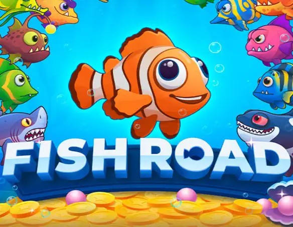 Fish Road online game logo by InOut on rollflame.com.de