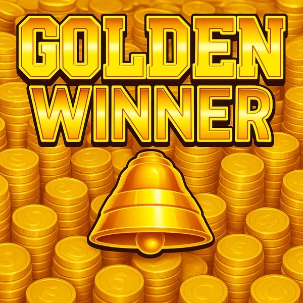 Golden Winner logo – Slots by Inspired Gaming at Rollflame Casino