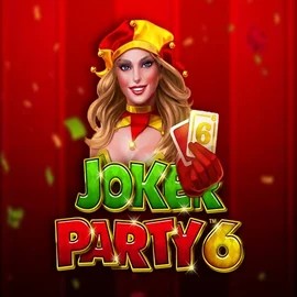 Joker Party 6 logo – Slots by Greentube at Rollflame Casino