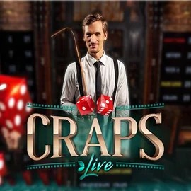 Live Craps by Evolution, showcased at rollflame.com.de – game logo