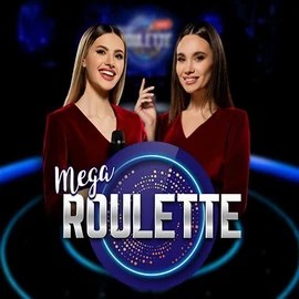 Mega Roulette game by Pragmatic Play – logo hosted on Rollflame Casino